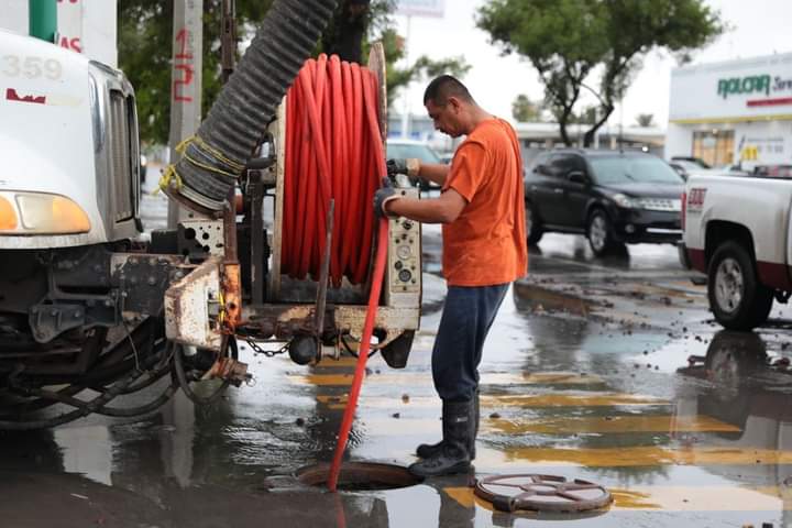 Brinda Gobierno Municipal respuesta inmediata ante lluvia torrencial.