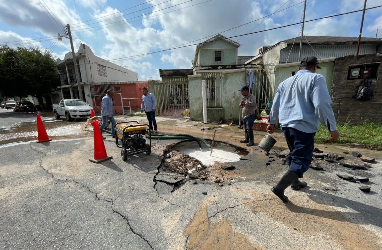 Atiende 072 reportes de COMAPA; dan solución a fugas y quejas ciudadanas