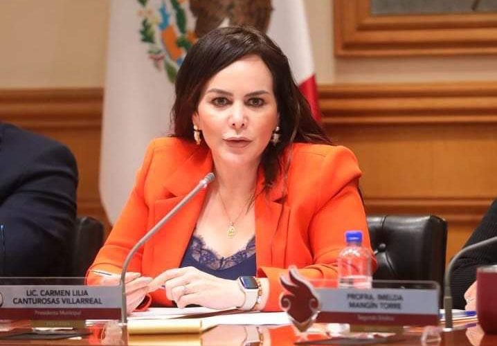 Se pronuncia alcaldesa Carmen Lilia Canturosas contra difusión de “fake news” que hablan mal de Nuevo Laredo