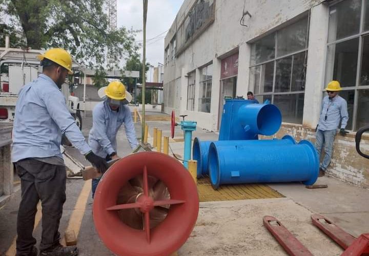 Da COMAPA mantenimiento a equipos de Planta Centro