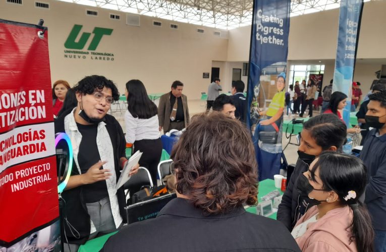 Realizan Feria del Empleo para alumnos de la UT de Nuevo Laredo