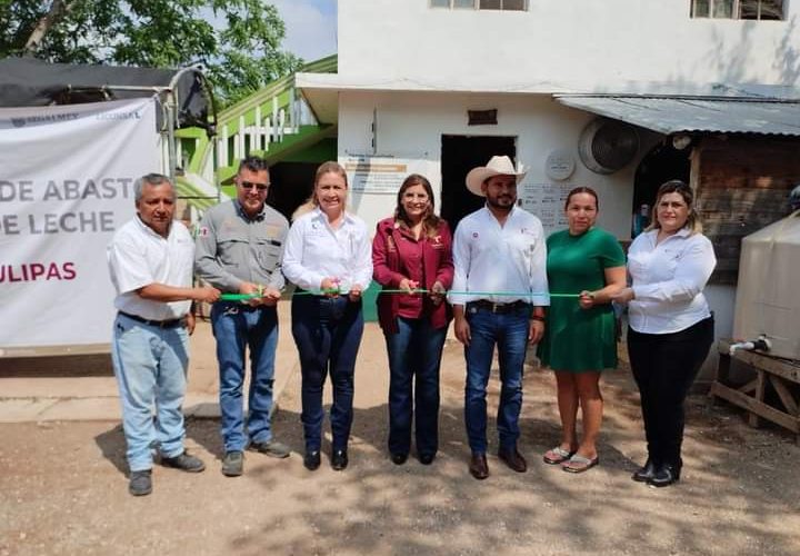 Inaugura Gobierno Federal cinco nuevas lecherías del Programa de Abasto Social Tamaulipas