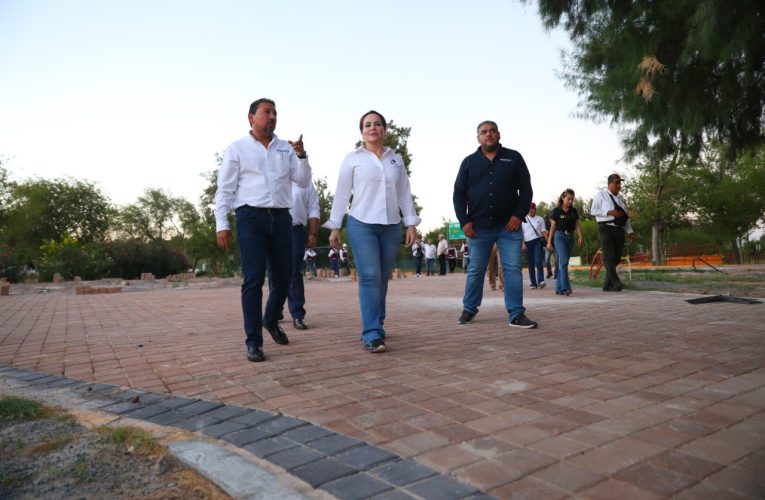 Supervisa alcaldesa Carmen Lilia transformación de Parque Viveros; lo cerrarán temporalmente por obras