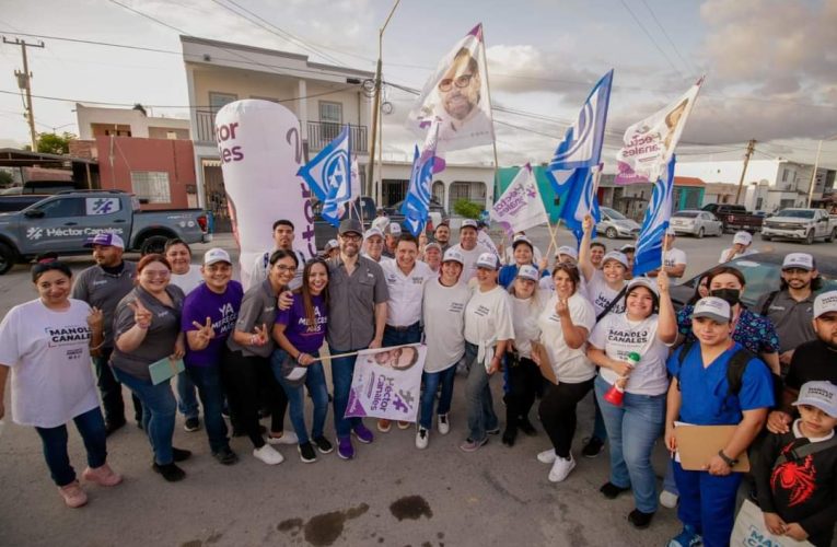 El apoyo de los ciudadanos coloca a Manuel Canales Bermea en el primer lugar en las encuestas en Nuevo Laredo