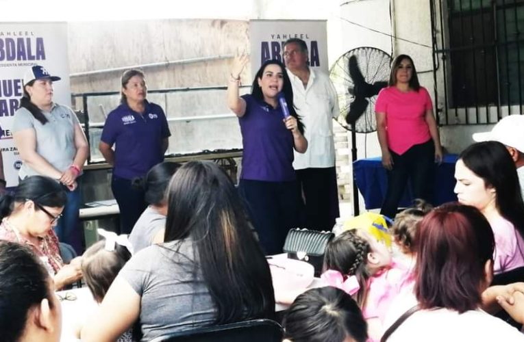 Yahleel acercará los servicios del DIF Municipal a las familias del poniente de la ciudad