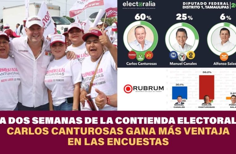 Dan encuestas ventaja a CCR en eleccion por diputación federal