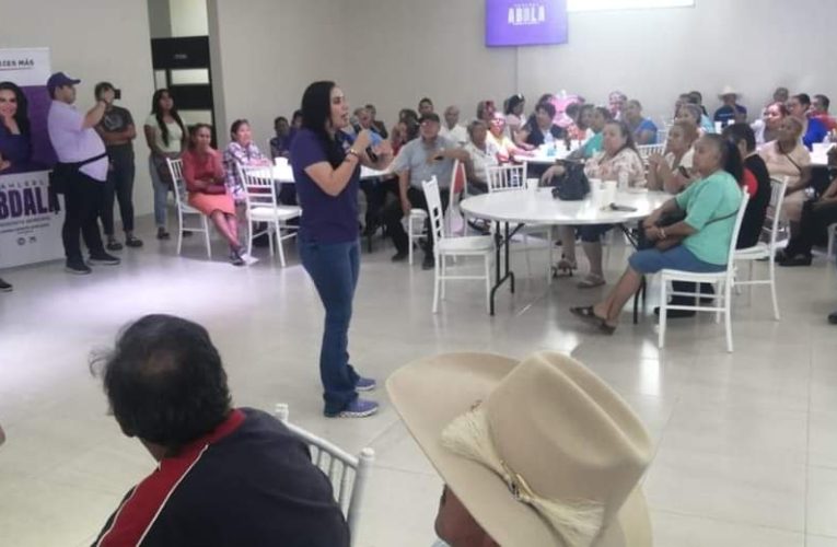 Consentirá Yahleel Abdala a todas la abuelitas y abuelitos de Nuevo Laredo, para quienes construirá una Casa del Adulto Mayor al poniente de la ciudad.