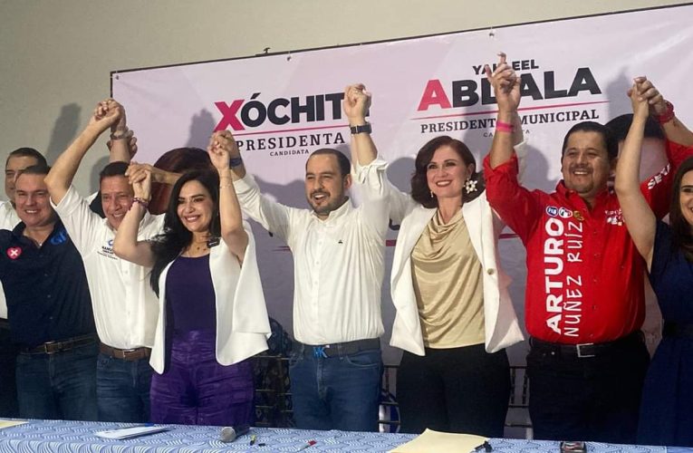 Triunfo de Yahleel Abdala en las elecciones, es seguro: Marko Cortés