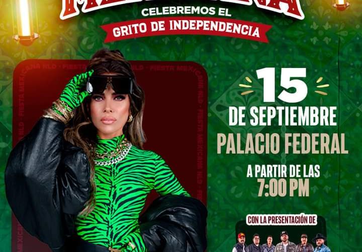 Anuncia alcaldesa Carmen Lilia Canturosas “Fiesta Mexicana” con la presentación de Gloria Trevi y grupo Solido