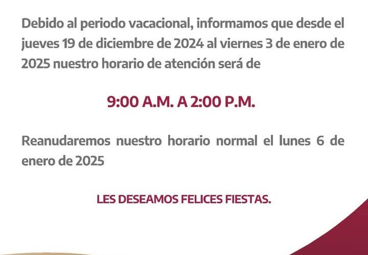 Asegura Instituto de Defensoría Pública atención durante el periodo vacacional