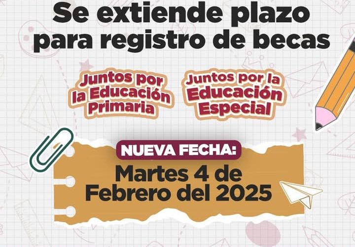 Se extiende periodo de registro para las becas “Juntos Lo Hacemos Posible” del Gobierno Municipal